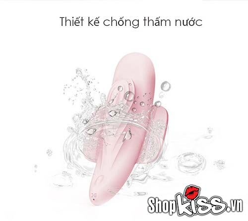 Khả năng chống thấm nước 100% của bướm rung Prettylove Boat MS32C nhờ chất liệu silicone