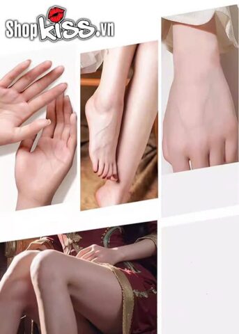 Búp bê tình dục silicone 170cm cao cấp với chất liệu silicone y tế mềm mại