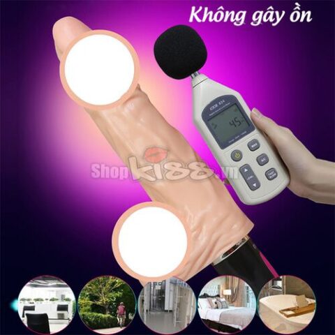 Dương vật đa năng Caesar Leten DV69V vận hành êm ái dưới 45dB