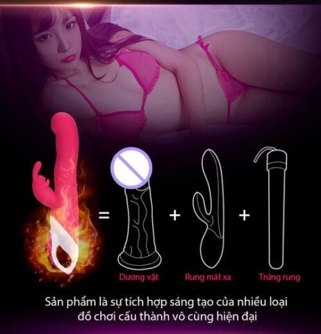 Dương vật giả Nano Jeuplay MS28H tích hợp nhiều chức năng trong một, mang lại trải nghiệm đa dạng và thú vị