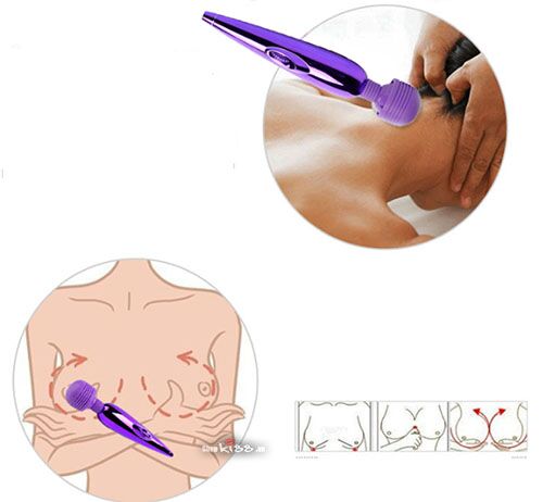 Chày rung mini Gold AV04 massage nhẹ nhàng vùng ngực hỗ trợ săn chắc