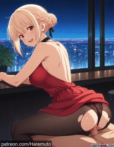 Chisato Nishikigi Bar Sex | Lycoris Recoil #15