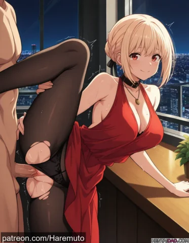 Chisato Nishikigi Bar Sex | Lycoris Recoil #19