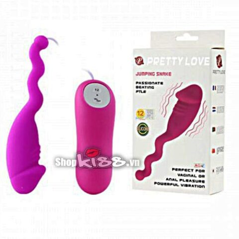 Hộp đựng sang trọng màu đen của Trứng rung Jumping Snake EG14