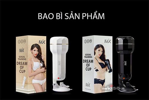 Cốc thủ dâm gắn tường có rung MX Deam Cup DC45G chính hãng mang lại khoái cảm bất tận