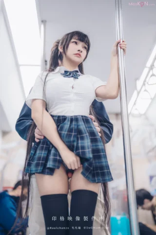 Coser@慕慕Momo: 電車通學少女完整版 (64 photos ) photo 1-5