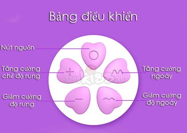 Hướng dẫn các nút điều khiển chức năng trên dương vật đa năng Leten Swing DV72