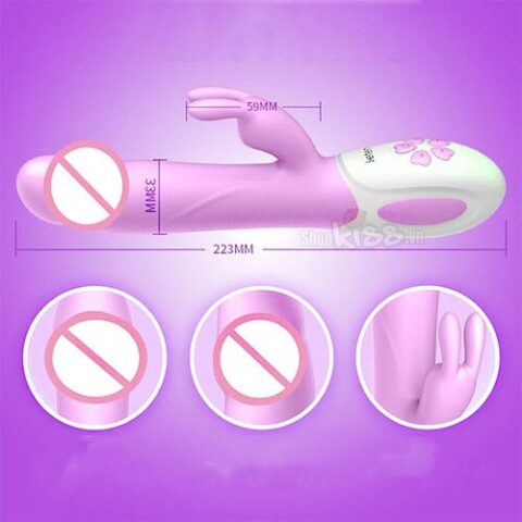 Sơ đồ kích thước chi tiết của dương vật giả cao cấp Leten Swing DV72