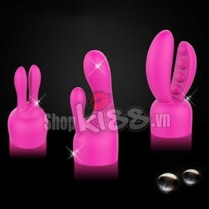 Ba loại đầu phụ silicon Nalone DP30 với thiết kế khác nhau