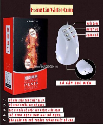 Hướng dẫn các bước sử dụng dương vật rung Crazy Fire DV08 an toàn và hiệu quả