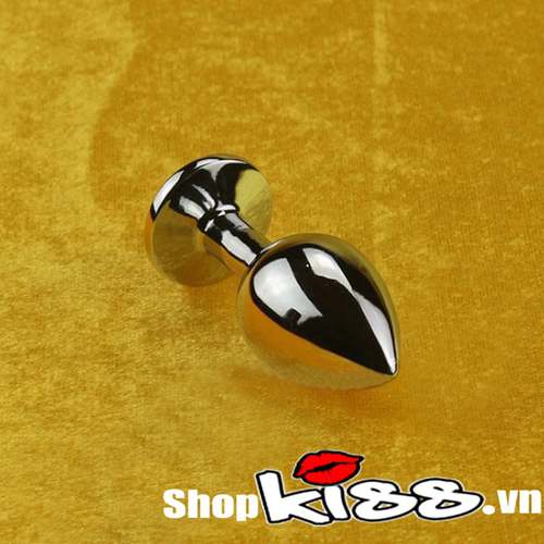 Thiết kế đầu thuôn nhọn và thân tròn của phích cắm hậu môn hợp kim HM05C mang lại cảm giác siêu sướng khi massage điểm nhạy cảm.