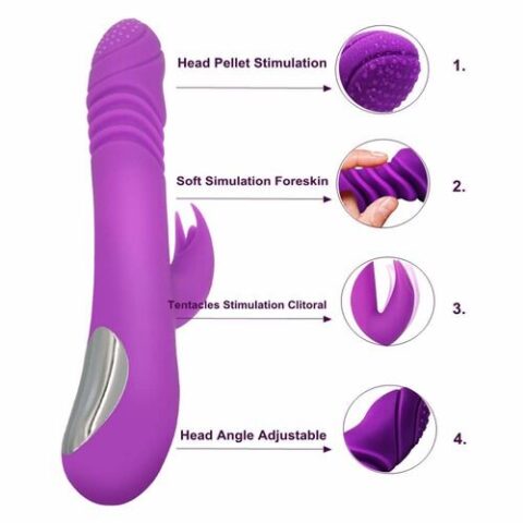 Cấu tạo chi tiết bên trong và bên ngoài của dụng cụ thủ dâm Ella Mannuo DV73