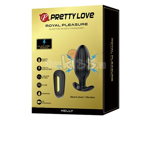 Hộp đựng sang trọng của dụng cụ xung điện hậu môn Pretty Love Kelly HM02G