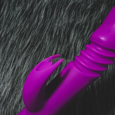 Cận cảnh đầu thỏ rung của Ella Mannuo DV73 massage điểm nhạy cảm