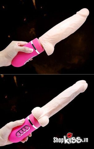 Tính năng bơm hơi tăng đường kính dương vật giả Jeuplay Louis V DV44N