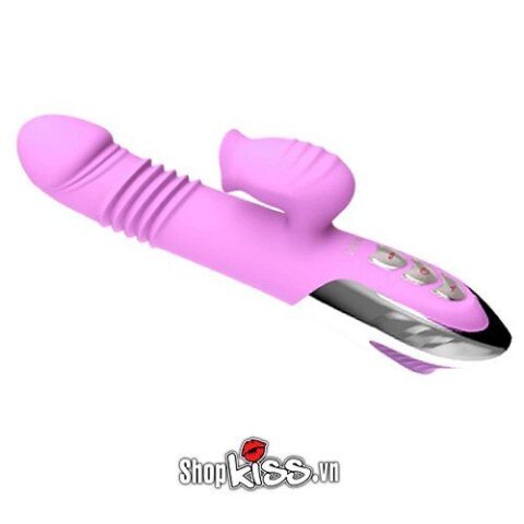 Hình ảnh mô phỏng dương vật giả Leten DC99W đang được đưa vào sử dụng bởi người nữ