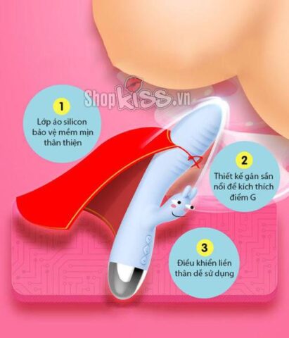 Động cơ rung kép của Leten Faye DV66 mang lại khoái cảm điên dại