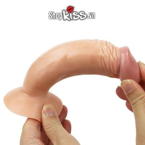 Dương vật giả dán tường Enduro Blaster Lovetoy DV55C chất liệu silicon mềm dẻo uốn cong linh hoạt