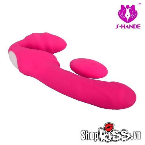 Dương vật giả đôi S-Hande Nana-RCT DC79V màu hồng quyến rũ dành cho nữ giới