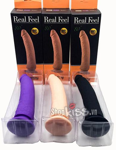 Minh họa đế hút chân không của dương vật giả Real Feel DV55D gắn tường