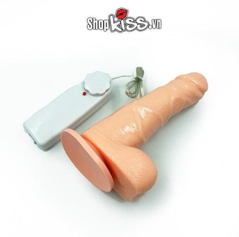 Đế hút chân không mạnh mẽ của dương vật giả rung ngoáy DV27B cho phép gắn tường và sử dụng rảnh tay