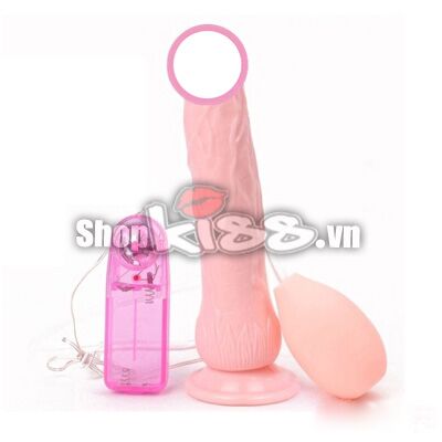 Dương vật giả rung xuất tinh độc đáo Baile Fountain (DC09A) 10 Cu giả gắn tường có rung