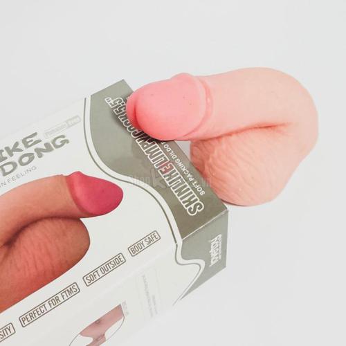 dương vật giả silicone mềm lovetoy cho les giả nam độn cu