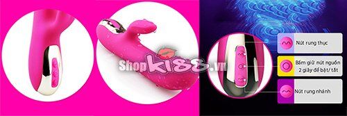 Dương vật rung thụt sưởi ấm Leten Strong Thrusting Vibrator (DC99) 21 Dương vật rung thụt sưởi Leten Strong Thrusting Vibrator tại shopkiss