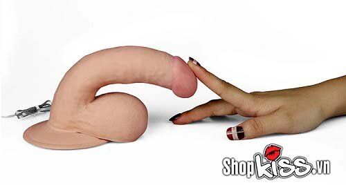 Chất liệu TPE cao cấp của dương vật silicon Lovetoy Ultra Soft Dude 7.5 DV68 đàn hồi và dẻo dai