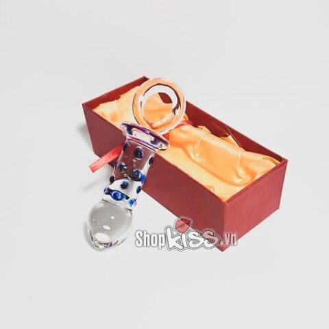 Dương vật thủy tinh kích thích hậu môn DC78X siêu sướng cho gay