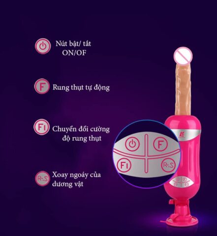Cận cảnh bảng điều khiển trực quan của Dương vật tự động Augus DC50A