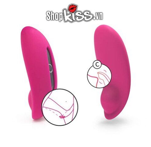Ảnh minh họa việc sử dụng Trứng rung Candy EG19 để massage vùng kín và các điểm nhạy cảm khác