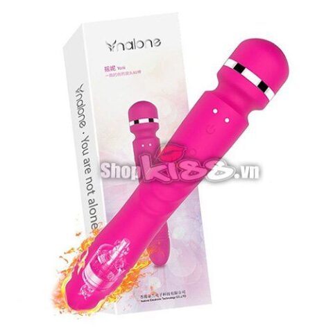 Chày rung cao cấp Nalone Yoni đầu rung đuôi ngoáy (AV09C) 25 Chày rung cao cấp Nalone Yoni đầu rung đuôi ngoáy AV09C mua ở đâu