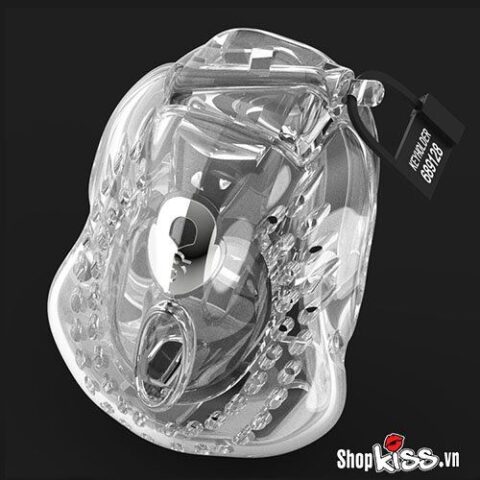 Chi tiết ổ khóa tích hợp và chìa khóa đi kèm của đai trinh tiết BZ12T