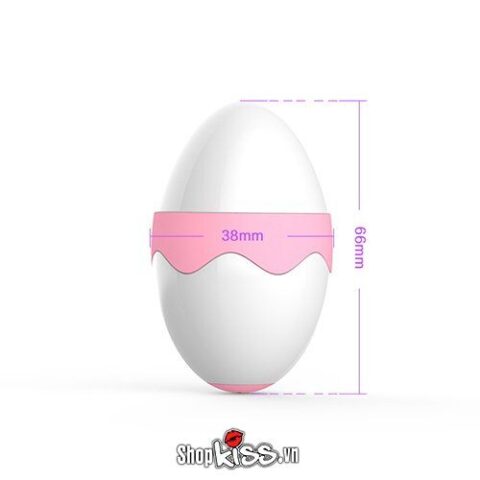 Kích thước nhỏ gọn của trứng rung lưỡi liếm Little Vicky Dibe
