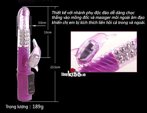 Bản vẽ chi tiết kích thước dương vật giả đa năng Loveaider Boyfriend DV17B