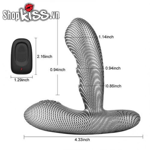 Kích thước chi tiết của máy massage hậu môn Levett Carbon Fiber