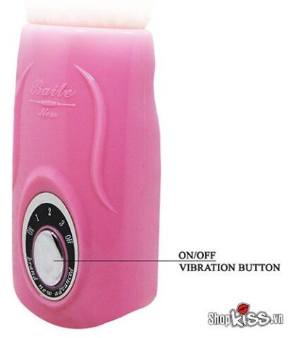 Nút điều khiển chế độ rung liếm tiện lợi trên tay cầm Prettylove Tongue DC25F