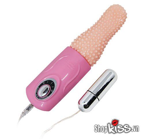 Sextoy cho nữ Prettylove Tongue DC25F kèm trứng rung mạnh mẽ đa chức năng