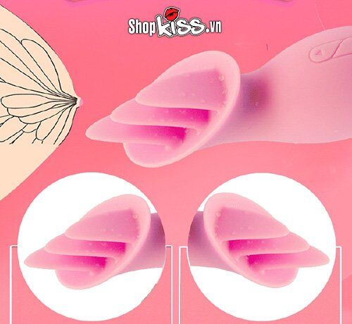 Lưỡi rung liếm âm vật điểm G Tongue Lick DC88X cao cấp kích thích nhiều chế độ