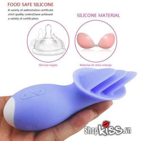 đồ chơi người lớn dành cho nữ Lưỡi rung liếm âm vật điểm G Tongue Lick (DC88X) 