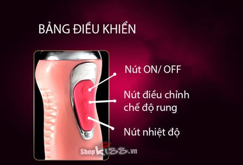 Các nút điều khiển chức năng trên tay cầm Elephant Heating DV44D