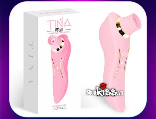Máy bú mút âm vật Tina MS41W mang lại cảm giác bú mút mạnh mẽ, chân thực