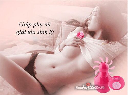 Máy liếm âm vật Kiss MyToys DC23F kích thước nhỏ nhắn nằm gọn trong lòng bàn tay