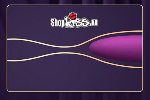Máy massage 2 đầu Svakom Beatrice DC90NF với tay cầm cũng là đầu rung kích thích âm đạo