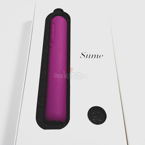 Thiết kế tinh tế và sang trọng của máy mát xa Svakom Siime Gaga DC90M màu tím tích hợp camera