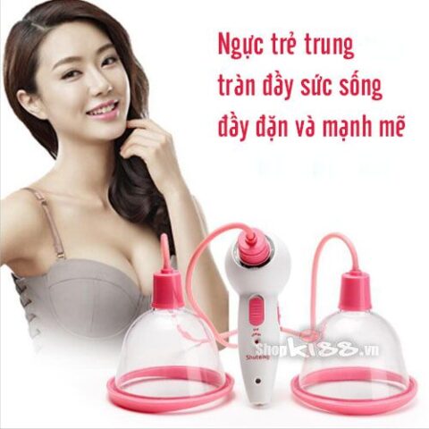 Sử dụng máy massage nâng ngực DC67U đều đặn giúp chị em sở hữu vòng 1 căng tròn, tự tin