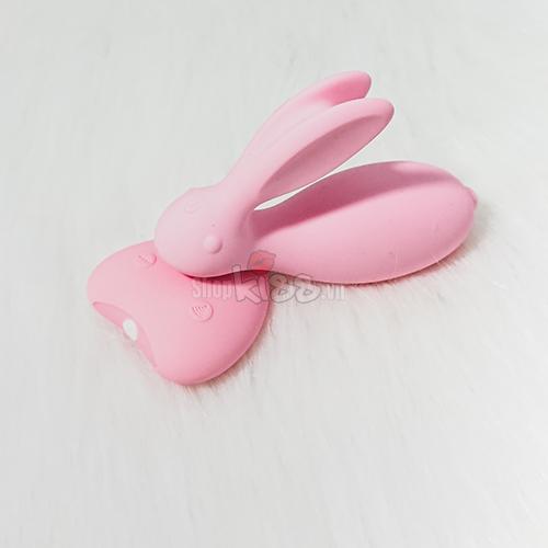 Máy rung điểm G điều khiển xa hình con thỏ MS15A được cấu tạo từ ABS và silicon cao cấp, bảo đảm an toàn cho da khi sử dụng.