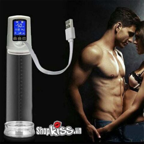 Máy tập to dương vật màn hình LCD thông minh DC69N giúp nam giới lấy lại bản lĩnh phòng the