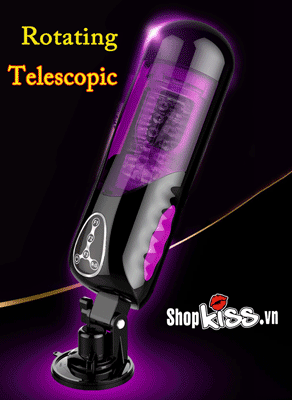 Hoạt động tự động thụt và xoay liên hồi của Máy thủ dâm Flashing Lover II AG36G mang lại khoái cảm mãnh liệt